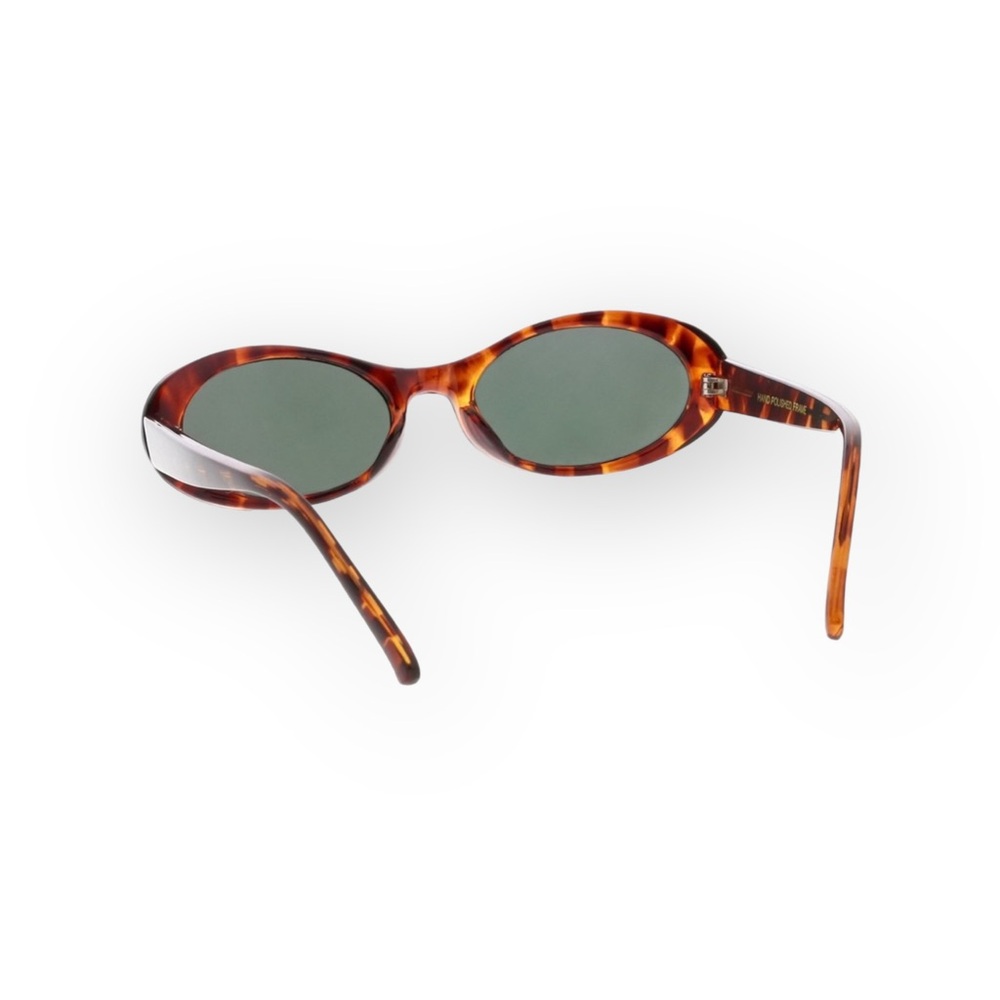 new ☀︎︎ Retro Oversized 90's Oval Sunglasses Sunnies ☀︎ Tortoise + Smoke Lenses - Picture 5 of 15